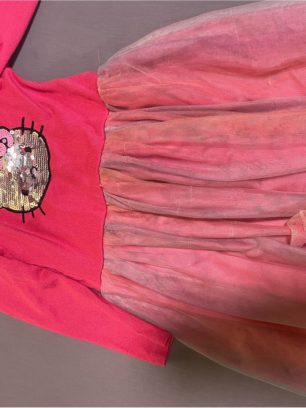 Target Pink Tulle Sequin Kitty Dress